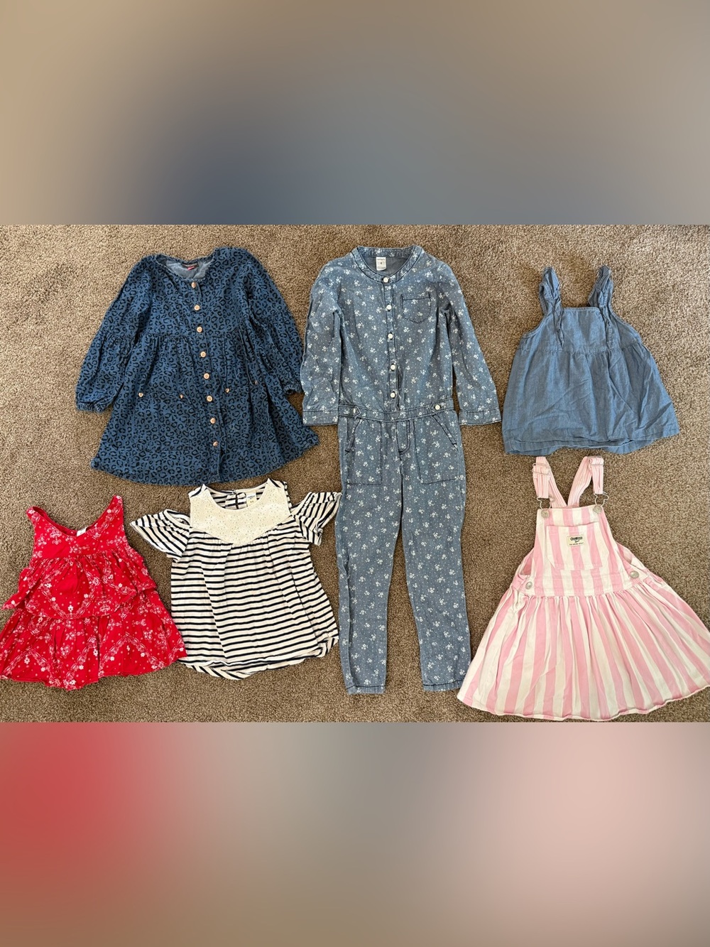 OshKosh Carter’s Vince Camuto Clothing Bundle Size Girls Toddler 4T 5T